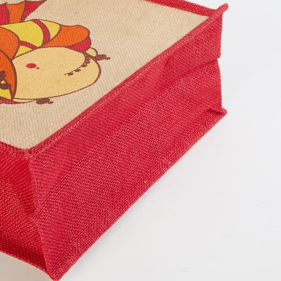 Livia Jute Lunch Bag