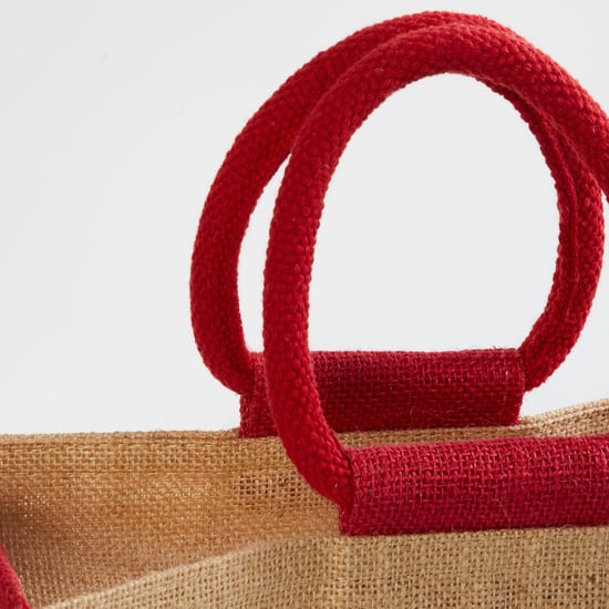 Livia Jute Lunch Bag