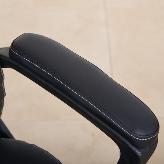 Hawking Faux Leather Office Chair - Black