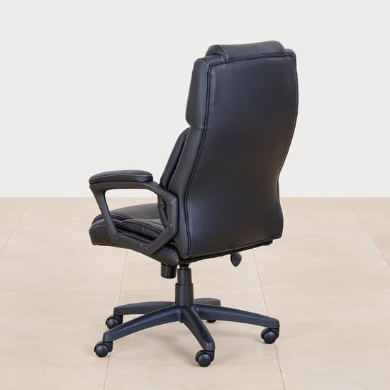 Hawking Faux Leather Office Chair - Black