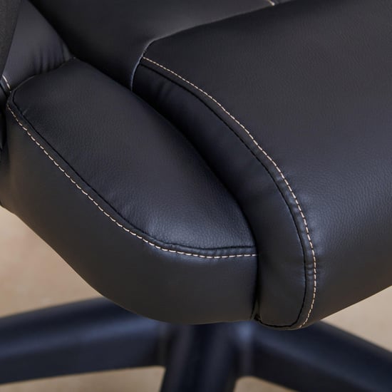 Hawking Faux Leather Office Chair - Black