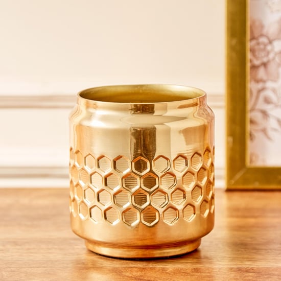 Austin Metal Honeycomb Votive Holder