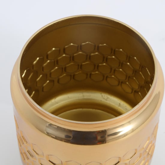 Austin Metal Honeycomb Votive Holder