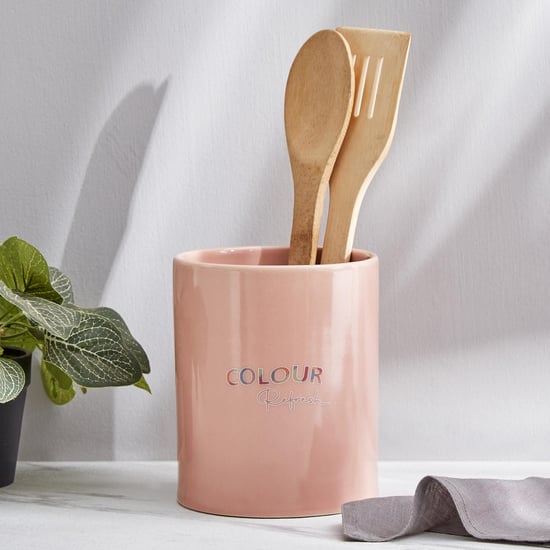 Colour Refresh Stoneware Utensil Holder