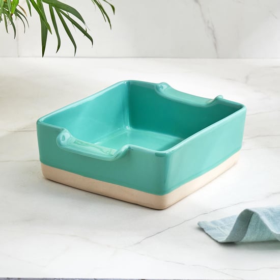 Bakers Pride Crimson Stoneware Colourblock Baking Dish - 600ml