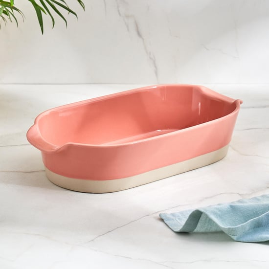 Bakers Pride Crimson Stoneware Baking Dish - 1.1L