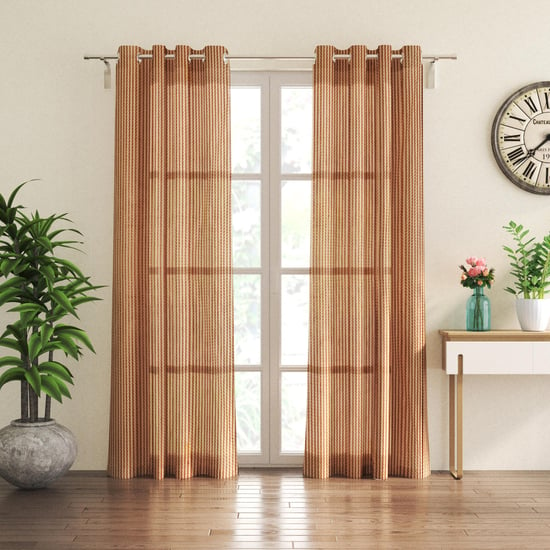 Corsica Set of 2 Sheer Door Curtains