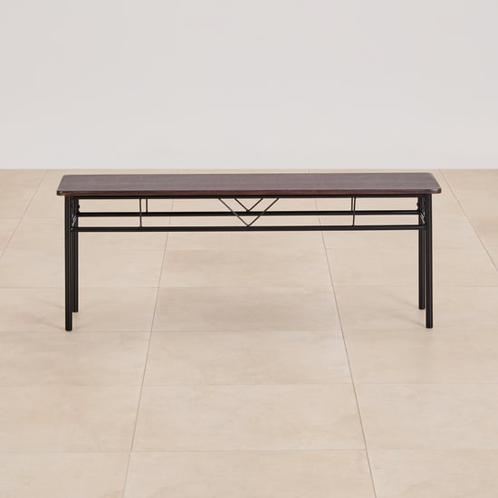 Helios Lucia 6-Seater Dining Set with Chairs and Bench - Brown