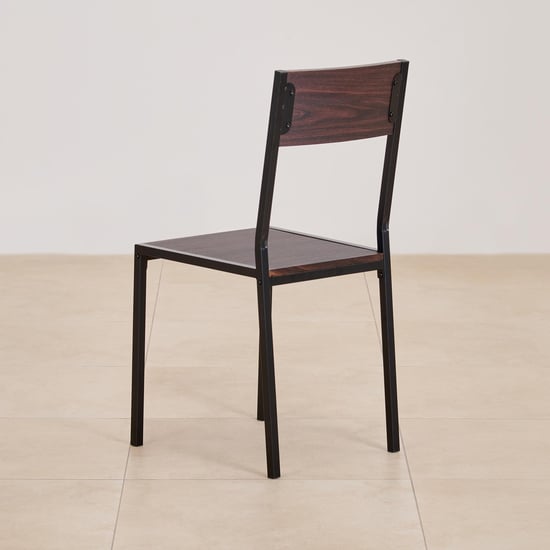 Helios Lucia 6-Seater Dining Set with Chairs and Bench - Brown