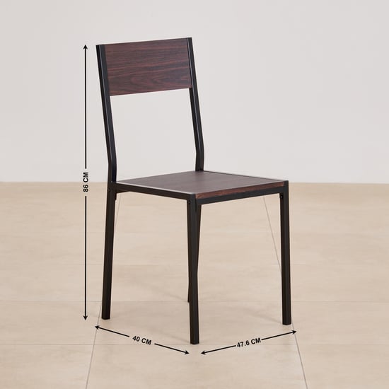 Helios Lucia 6-Seater Dining Set with Chairs and Bench - Brown