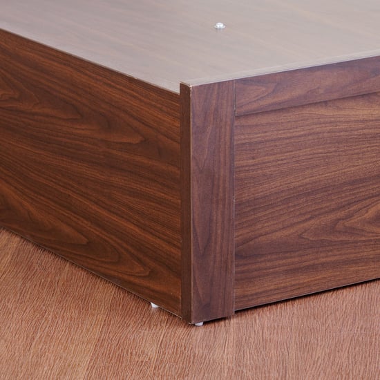 Tulip Teen Bed with Hydraulic Storage - Brown