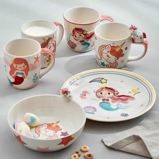 Corsica Bliss Kids Stoneware Appetiser Plate - 20cm | White