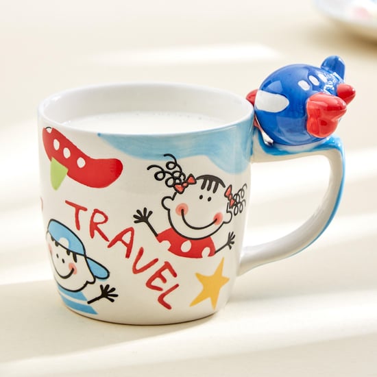 Corsica Bliss Kids Stoneware Printed Mug - 320ml