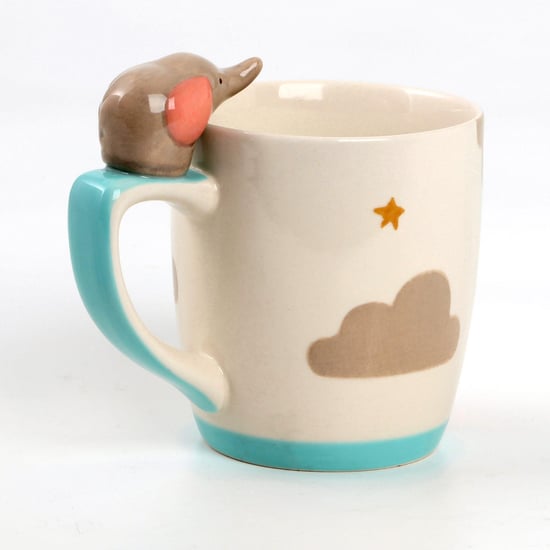 Bliss Kids Stoneware Elephant Printed Mug - 320ml