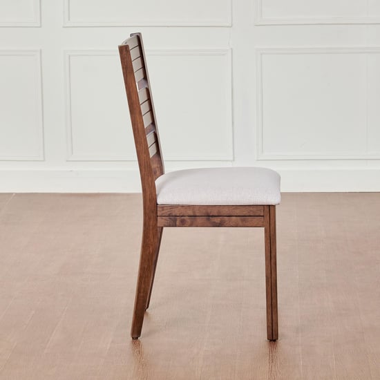 Montoya Set of 2 Solid Wood Dining Chairs - Brown