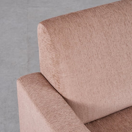 Helios Riley Fabric 3-Seater Sofa - Beige