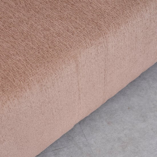 Helios Riley Fabric 3-Seater Sofa - Beige