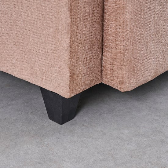 Helios Riley Fabric 3-Seater Sofa - Beige