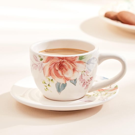 Moksha Stoneware Cup and Saucer - 230ml