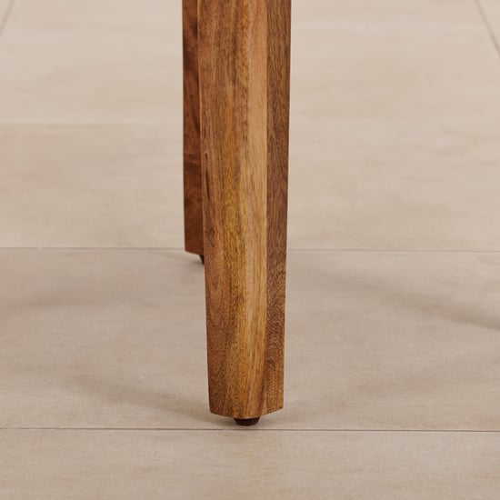 Helios Amora Set of 2 Mango Wood Dining Chairs - Brown