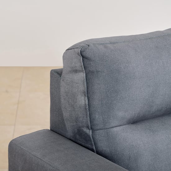Helios Vive Fabric 2-Seater Sofa - Grey