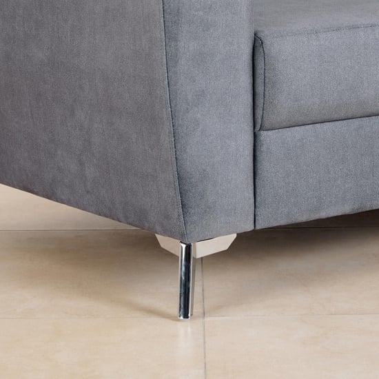 Helios Vive Fabric 2-Seater Sofa - Grey