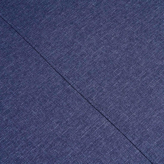 Helios California Fabric 3-Seater Sofa - Blue