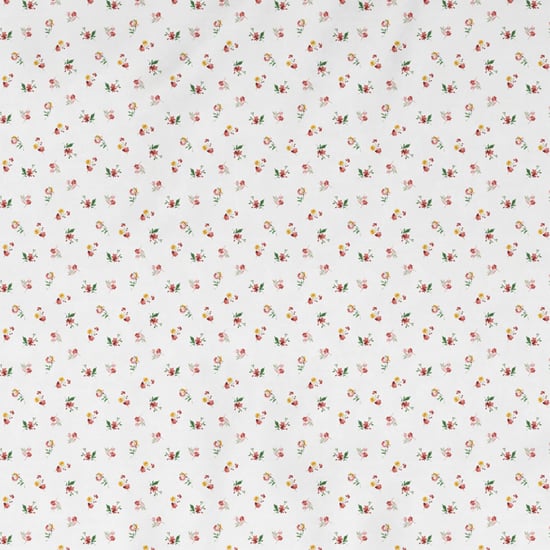 D'DECOR Vatika Cotton 136TC Floral Print 3Pcs Super King Bedsheet Set