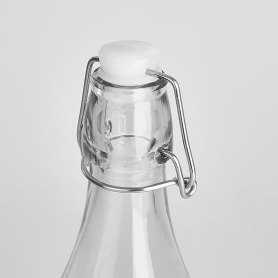 Infinity Ardour Glass Water Bottle with Stopper - 1L