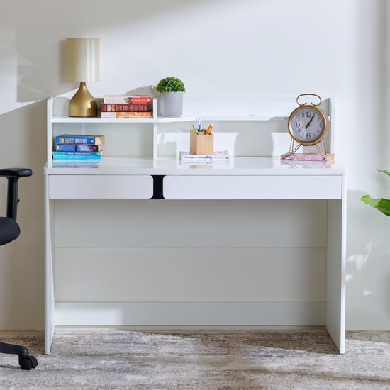 Polaris Study Table - White