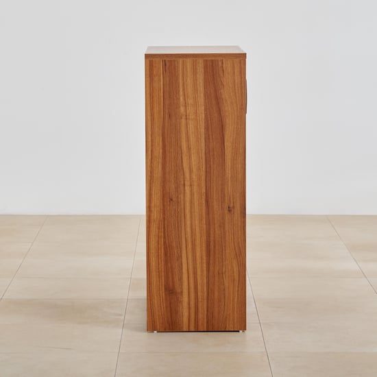 Quadro 2-Door Book Cabinet - Brown