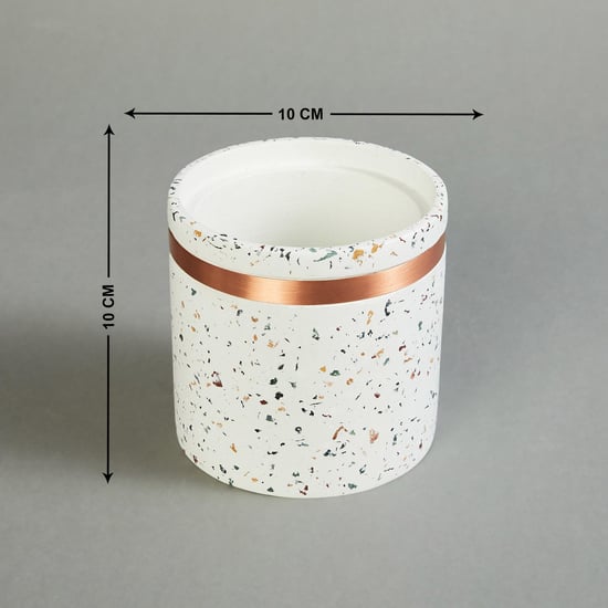 Splendid Terra Roza Set of 3 Concrete Planters