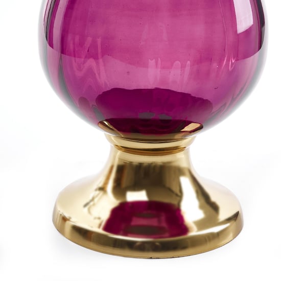 Maya Neale Glass Hurricane Candle Holder