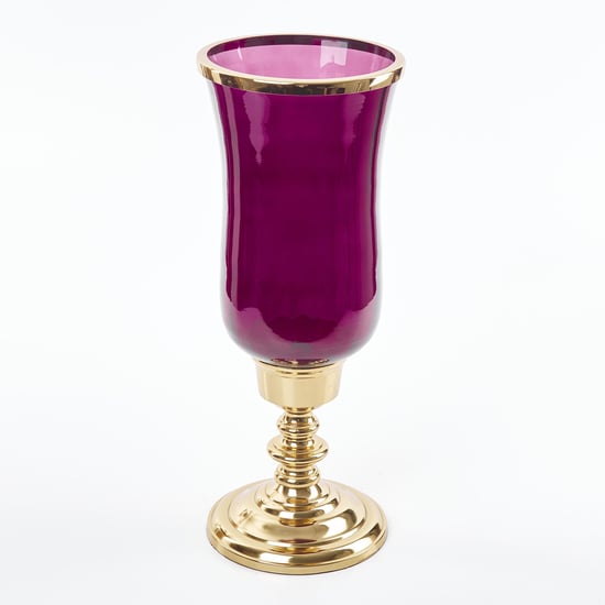 Maya Neale Glass Hurricane Candle Holder