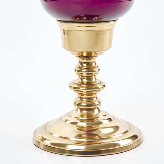 Maya Neale Glass Hurricane Candle Holder