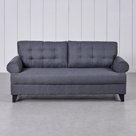 Helios California Fabric 3+2+1 Seater Sofa Set - Grey