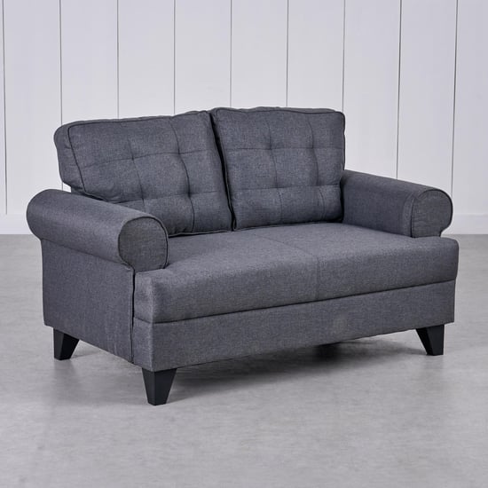 Helios California Fabric 3+2+1 Seater Sofa Set - Grey