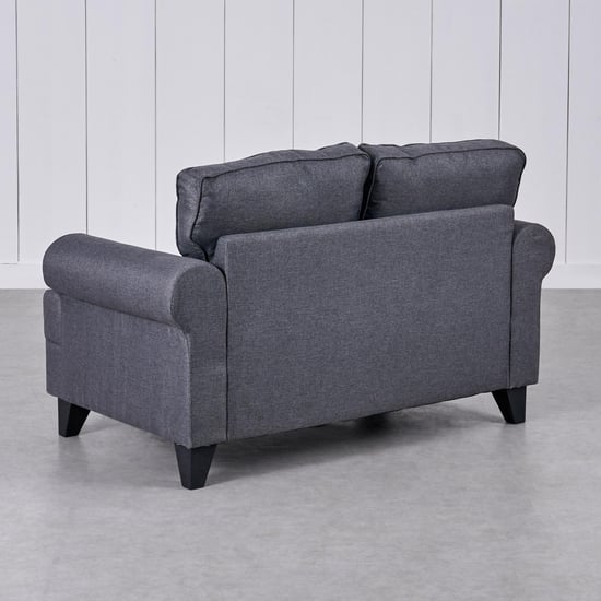 Helios California Fabric 3+2+1 Seater Sofa Set - Grey