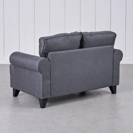 Helios California Fabric 3+2 Seater Sofa Set - Grey