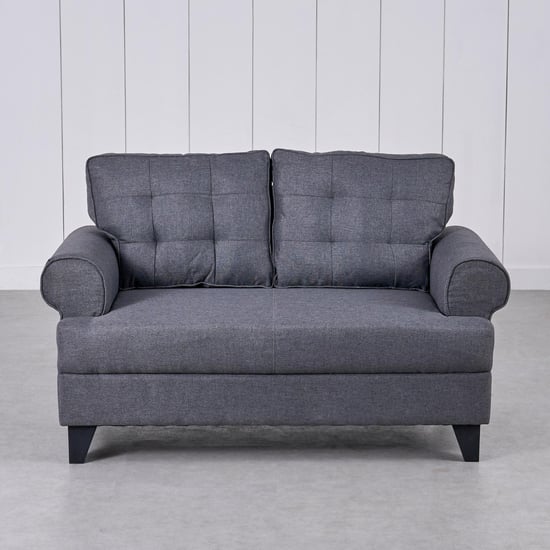 Helios California Fabric 3+2 Seater Sofa Set - Grey