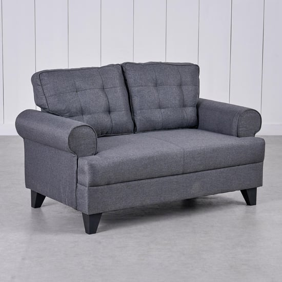 Helios California Fabric 3+2 Seater Sofa Set - Grey