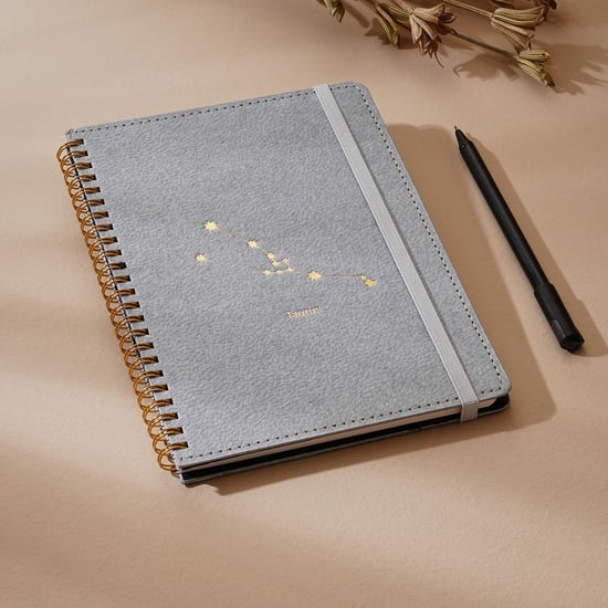 Corsica Zodiac Taurus Hard Cover A5 Notebook