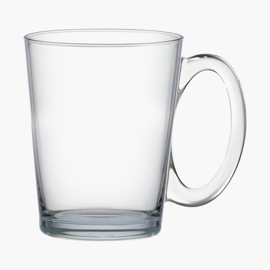 OCEAN Noveau Set of 6 Glass Mugs - 315ml