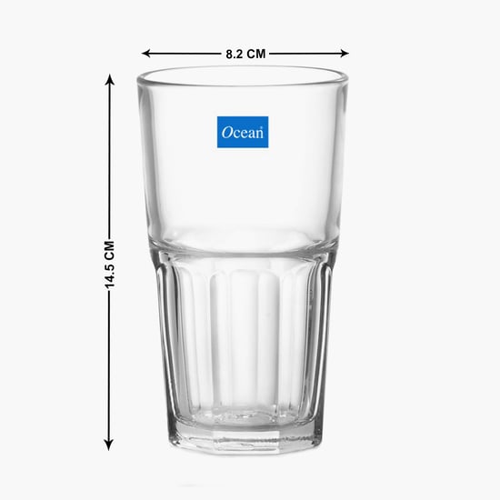 OCEAN Centra Set of 6 Soft Drink Glasses - 420ml