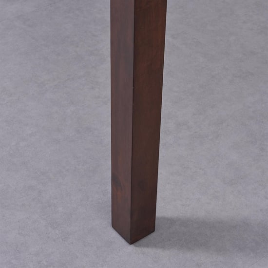 Harmony Sia Faux Marble 4-Seater Dining Set with Chairs - White and Green