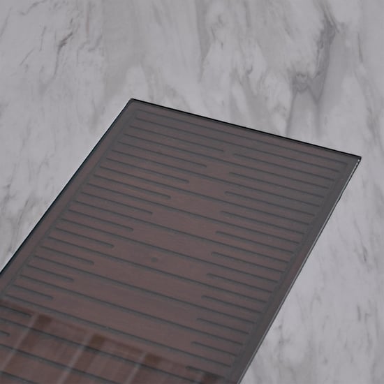 Harmony Sia Faux Marble 4-Seater Dining Set with Chairs - White and Green