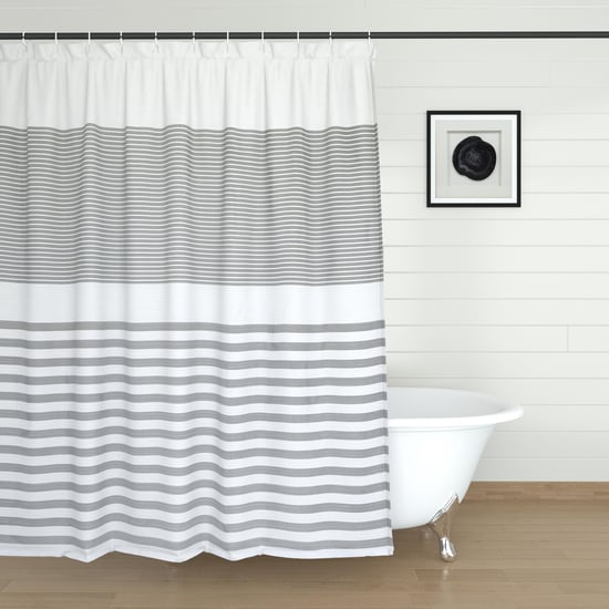 Richmond Cortina Striped Shower Curtain with Rings - 180x180cm