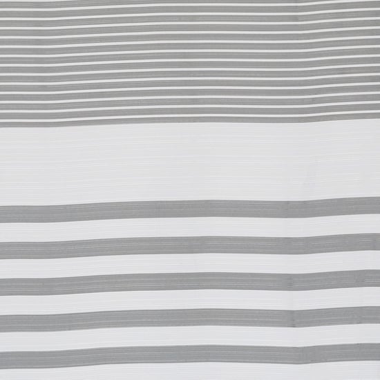 Richmond Cortina Striped Shower Curtain with Rings - 180x180cm