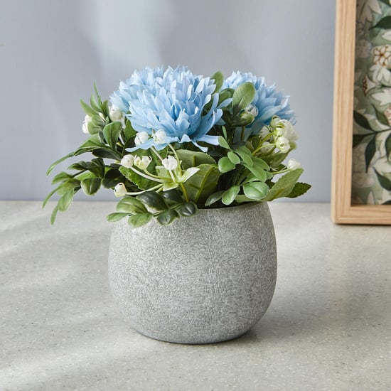 Gloria Artificial Flowers in Paper Pot