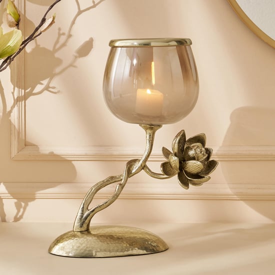 Eternity Vivere Glass Pedestal Votive Holder